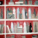 Bottles on the Shelves