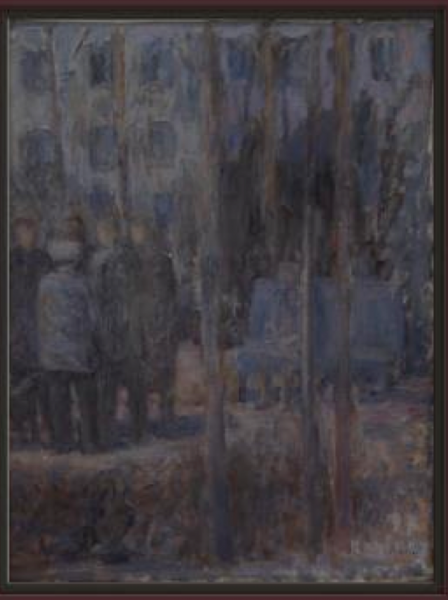 Evening in the Courtyard