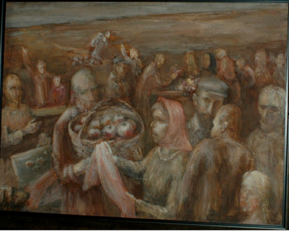Open-air Market with Apples