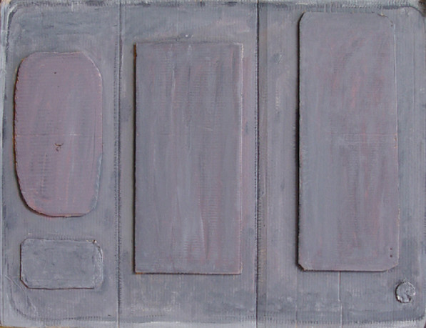 Slate-grey wall