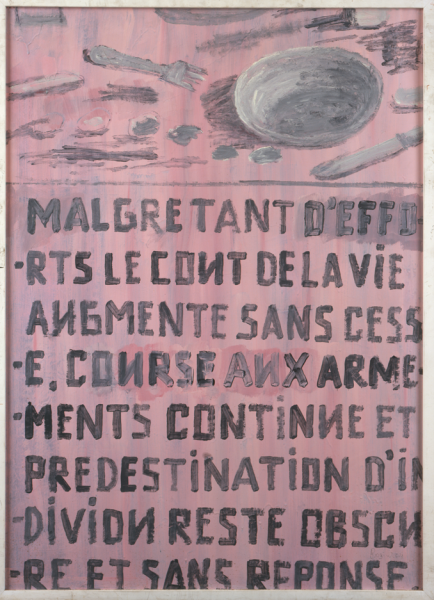 «Malgré tant d’efforts …»