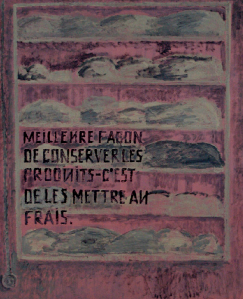 « Meilleure façon de conserver de conserver produits - c'est de les mettre au frais »