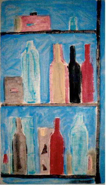 Bottles on the Shelves