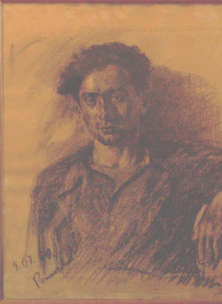 Portrait of V. Zhuk