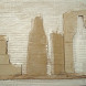 Beige bottles