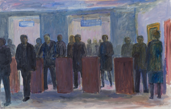 By the turnstiles