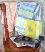 Still life with purse